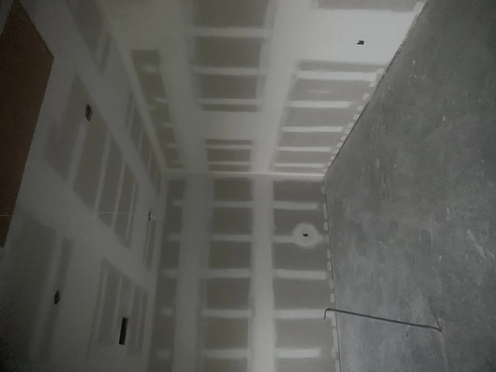 Coffered ceiling drywall installation by Derek Romero in Central Florida